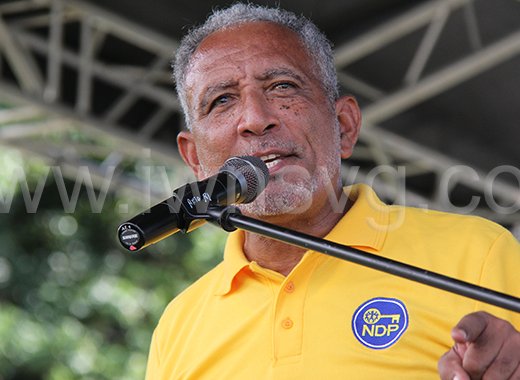 Opposition Leader Godwin Friday in an Oct. 13, 2024 photo.