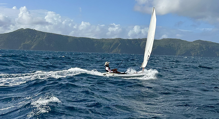 14-y-o sails from St. Vincent to Union to raise funds for students, club