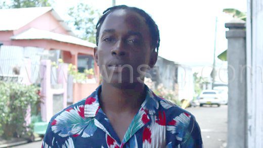 The defendant, Myles Glasgow outside Georgetown Magistrate's Court on April 28, 2025.