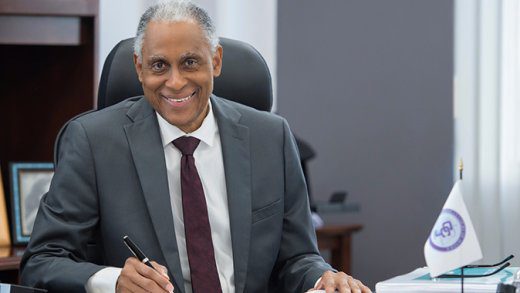 Justice Adrian Saunders. (Photo: Faceboook/CCJ)