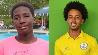 Kione DeShong, left, and Matthew Ballah.