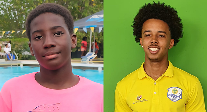 Kione DeShong, left, and Matthew Ballah.