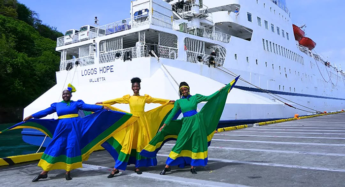 Logos Hope arrives in St. Vincent for 10-day visit