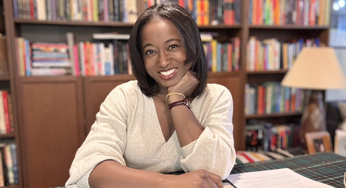 Vincentian Chanel Sutherland, overall winner of the 2025 Commonwealth Short Story Prize.