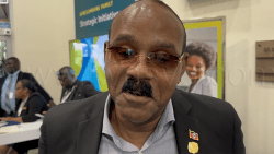 Antigua and Barbuda Prime Minister Gaston Browne, speaking to the Caribbean Media Corporation CMC) on the sidelines of the two-day Fourth AfriCaribbean Trade and Investment Forum (ACTIF) in Grenada on Monday, July 28, 2025. 