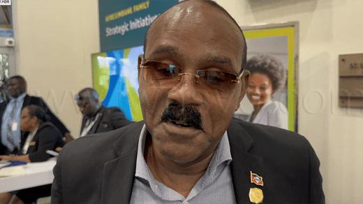 Antigua and Barbuda Prime Minister Gaston Browne, speaking to the Caribbean Media Corporation CMC) on the sidelines of the two-day Fourth AfriCaribbean Trade and Investment Forum (ACTIF) in Grenada on Monday, July 28, 2025. 