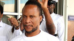 Herald Hamilton is escorted back to prison on Friday, July 4, 2025, to continue his 16-year sentence for rape.