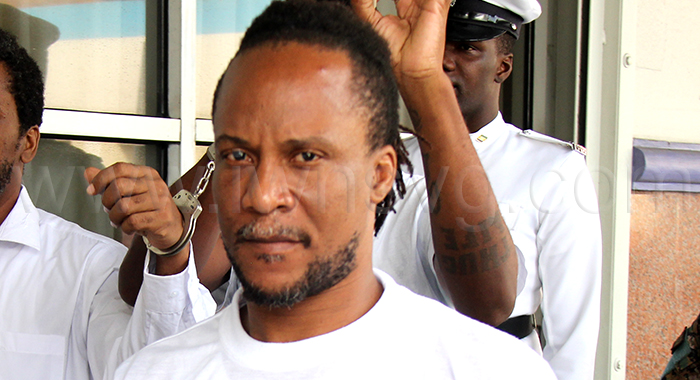 Herald Hamilton is escorted back to prison on Friday, July 4, 2025, to continue his 16-year sentence for rape.