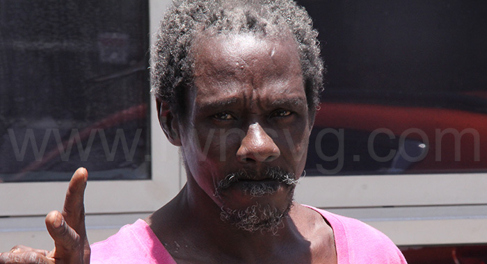 Kerwin McDowald leaves the Kingstown Magistrate's Court for prison on July 9, 2025.