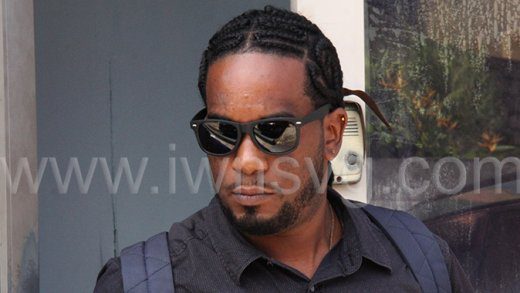 The defendant, Ronnie Williams, leaves the Kingstown Magistrate's Court on Wednesday, July 9, 2025. 