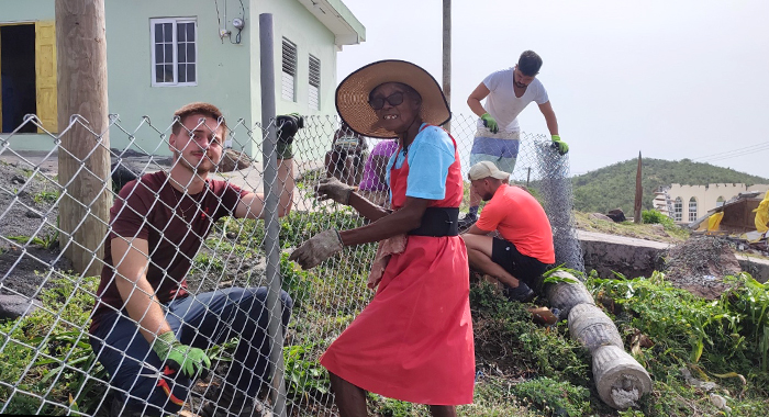 Int’l students get first-hand view of impact of climate change on SVG
