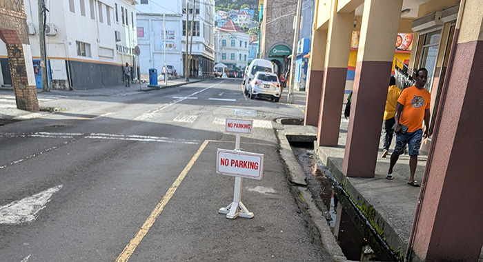 A photo outside Singer in Kingstown on Aug. 4, 2025. 