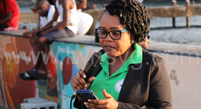 General Secretary of the Public Service Union, Shelly-Ann Alexander-Ross in a March 16, 2025 photo.