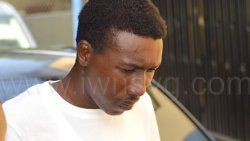 The accused, David Bailey, outside the Serious Offences Court on Monday, Aug. 25, 2025.
