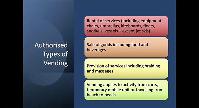 New law to govern vending on 17 beaches in SVG 3 Authorised vending