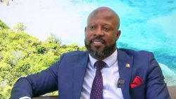 North Leeward MP and Tourism Minister, Carlos James. 