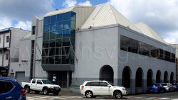 The High Court's new temporary location is at the former National Commercial Bank building on Bedford and Grenville streets in Kingstown. 