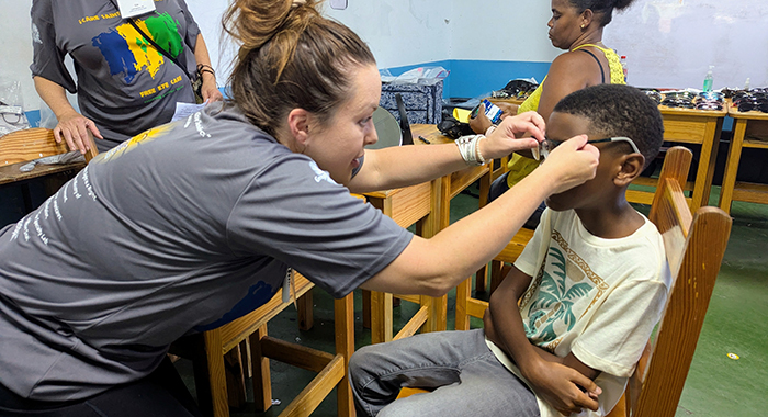 Over 2,000 Vincies get eye care from Sandals Foundation, Great Shape!  