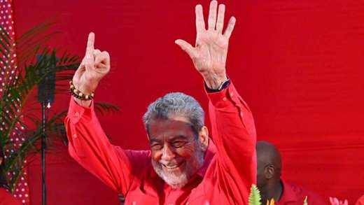Prime Minister Ralph Gonsalves in a Sept 11, 2025 photo.
