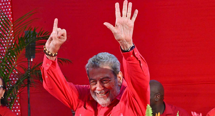 Prime Minister Ralph Gonsalves in a Sept 11, 2025 photo.
