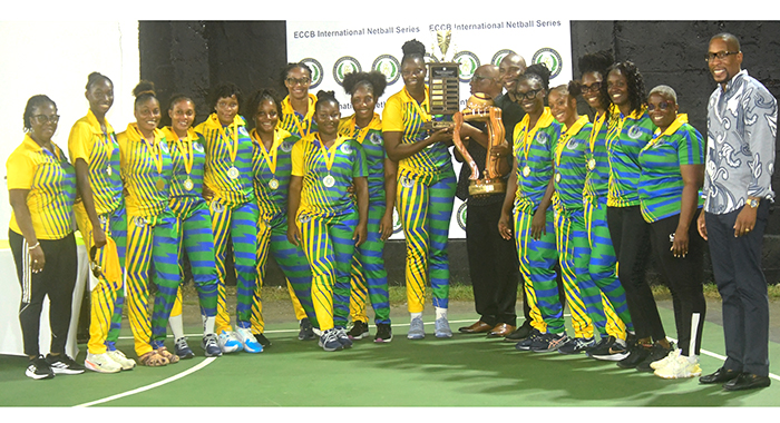 St. Vincent and the Grenadines are winners of the Fifth ECCB International Netball Series, retaining the title they won last year.[[[
