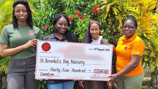 SVGTCCU Ltd Donation