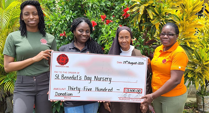 SVGTCCU Ltd Donation