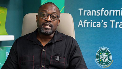 Director of Creatives and Diaspora at the Cairo-based Africa Export-Import Bank (Afreximbank), Temwa Gondwe, speaking during the interview with CMC. (CMC Photo)