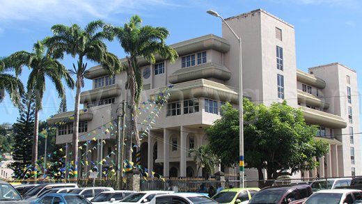 The Financial Complex in Kingstown on Monday, Oct. 6, 2025.