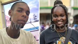 The deceased, Kamalo Glasgow, right, and  Cassique Richards.