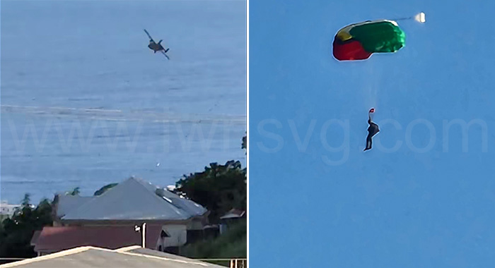 Police say military aircraft, paratroopers not linked to regional tensions