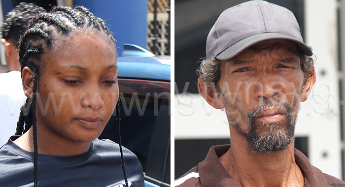 The defendant, Rakiesha Joseph aka Bim Bim and the virtual complainant, John Mofford.