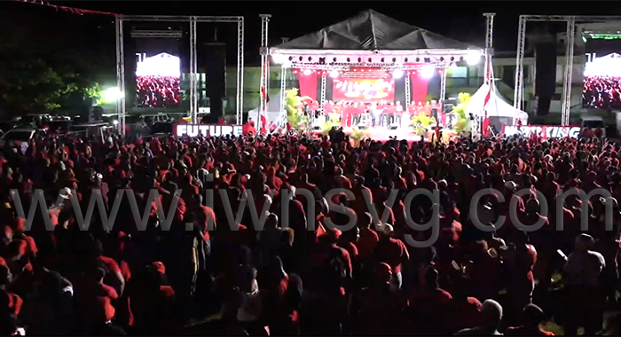 ULP Labour strong rally