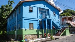 The Barrouallie Community Centre is the new temporary location of the Barrouallie Police Station.