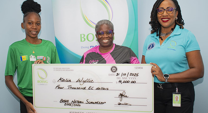 Kalia Wyllie awarded BOSVG Netball Scholarship