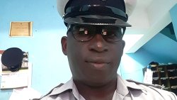 The accused, acting Corporal of Police, Kenroy Martin.