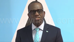 St. Lucia Prime Minister Phillip J. Pierre is delivering a national address in which he announced the election date on Sunday, Nov. 9, 2025. 