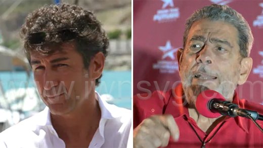 Andrea Pignataro, left, in a photo taken on April 11, 2017, and Prime Minister Ralph Gonsalves on Wednesday, Nov. 5, 2025. 