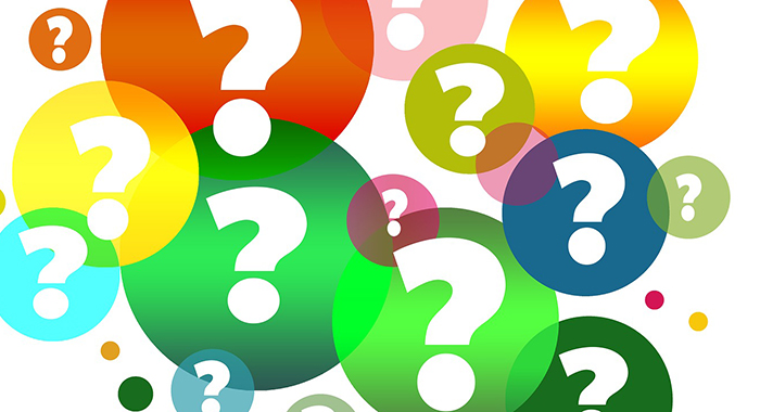 Question marks