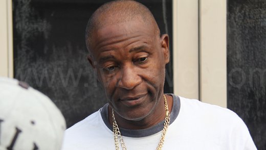 The defendant, Christopher "Too Cool Chris" Jones, leaves the Kingstown Magistrate's Court on Sept. 29, 2025.