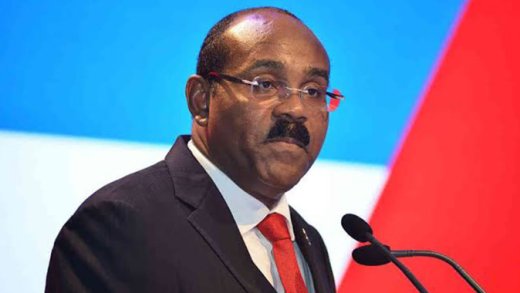 Prime Minister of Antigua and Barbuda, Gaston Browne. 