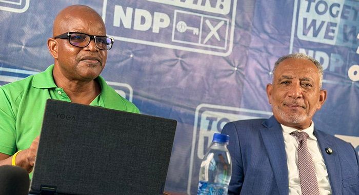 NDP accused of bonus salary 'deception' 2 Godwin Friday ELroy Boucher
