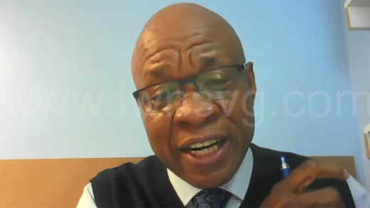 Grenadian pollster Justin Pierre speaking on the Bubb Report on Nov. 30, 2025. (Photo: YouTube/thebubbreport)
