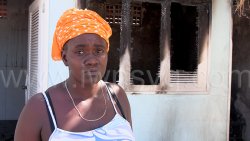 Latoya Butcher of Vermont operates a shop in Buccament Bay whose contents were destroyed by fire on Friday, Dec. 5, 2025. 