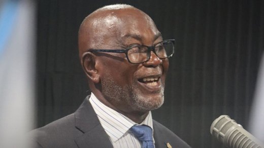 Deputy Prime Minister and Minister of National Security and Information, St. Clair Leacock, speaking on Boom Fm on Monday, Dec. 8, 2025.