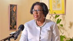 Governor General of St. Vincent and the Grenadines, Dame Susan Dougan at Government House at Old Montrose on Nov. 28, 2025. (Photo: Facebook/API)