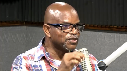 President of the Public Service Union, Elroy Boucher, on Boom FM on Monday, Jan. 26, 2026.
