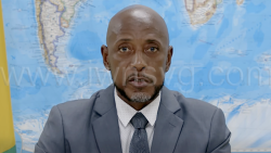 Minister of Foreign Affairs, Fitz Bramble, speaking via state media on Sunday, Jan. 4, 2026.