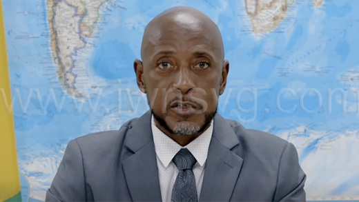 Minister of Foreign Affairs, Fitz Bramble, speaking via state media on Sunday, Jan. 4, 2026.