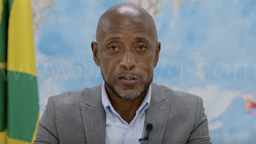 Minister of Foreign Affairs Fitz Bramble commenting on the development on Wednesday, Jan. 14, 2026.